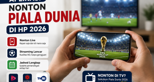Aplikasi Nonton Piala Dunia di HP