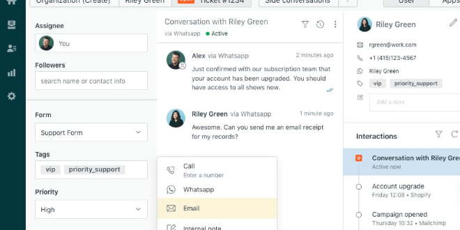 Customer Support Software