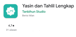 Download Aplikasi Yasin dan Tahlil Offline